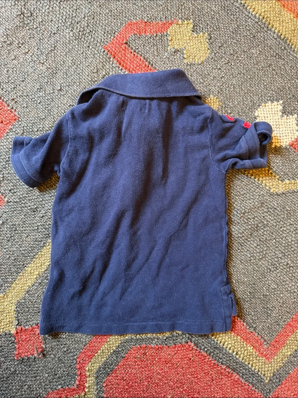 Ralph Lauren Navy Polo with Red Pony